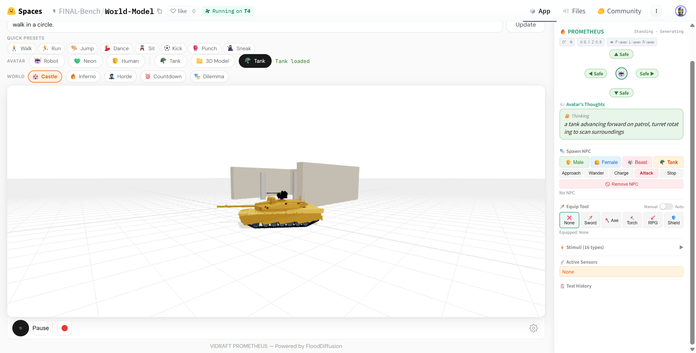 PROMETHEUS NPC Interaction